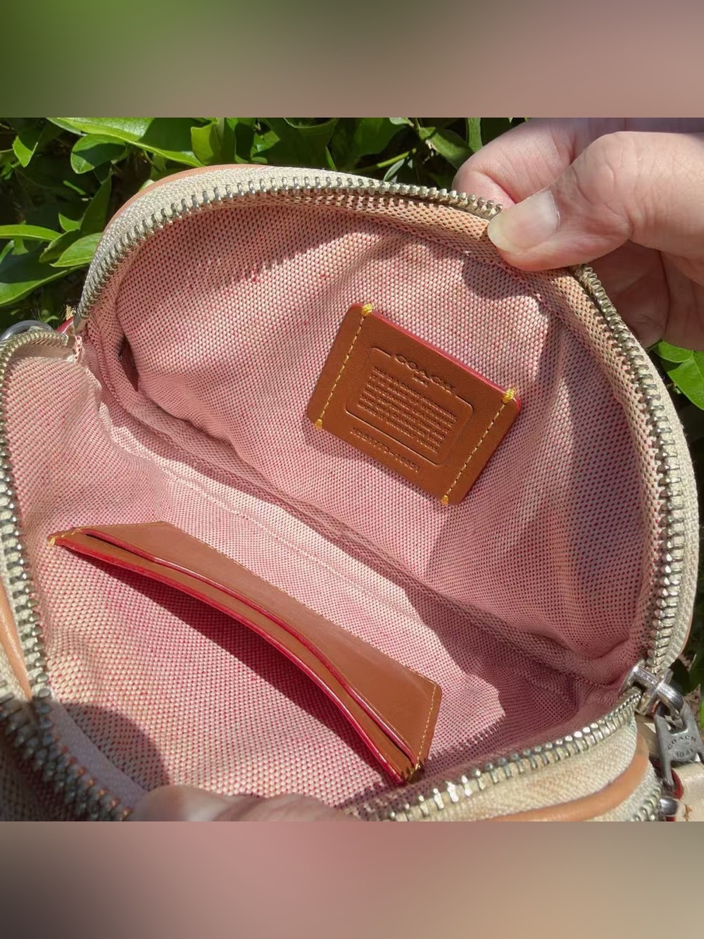 Coach Crossbody Clutch With Embossed Rocket Shuttle 10851 - Picture 13 of 14